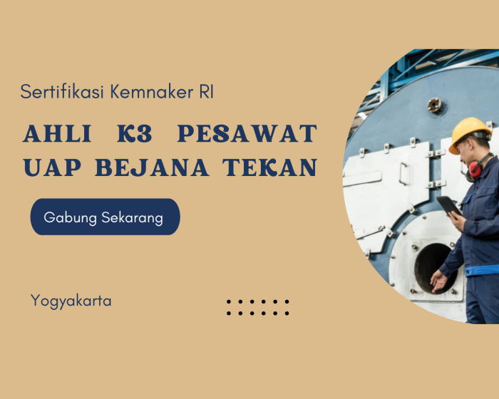 pelatihan dan sertifikasi ahli k3 pubt